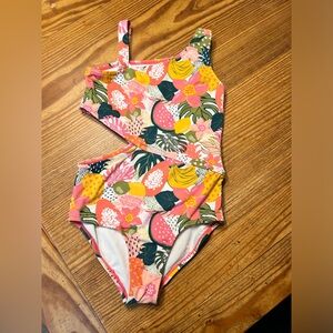 Garnet Hill girls bathing suit